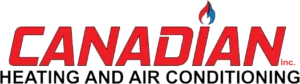 A red and black logo for mad air co.