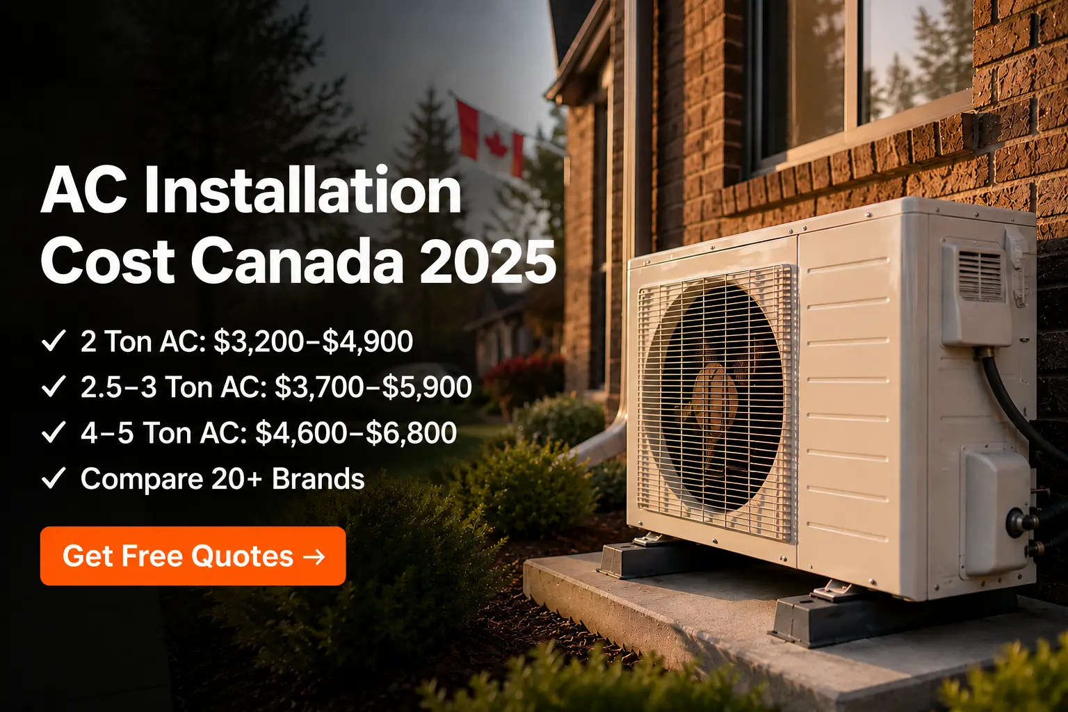 Understanding your AC Running Cost in Canada is essential whether you're budgeting for a new system or trying to reduce your current electricity bills.