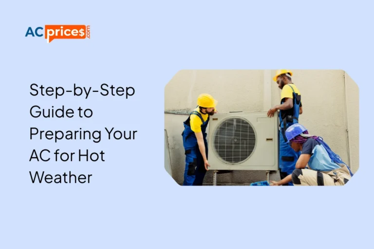 Step-by-Step Guide to Preparing Your AC for Hot Weather