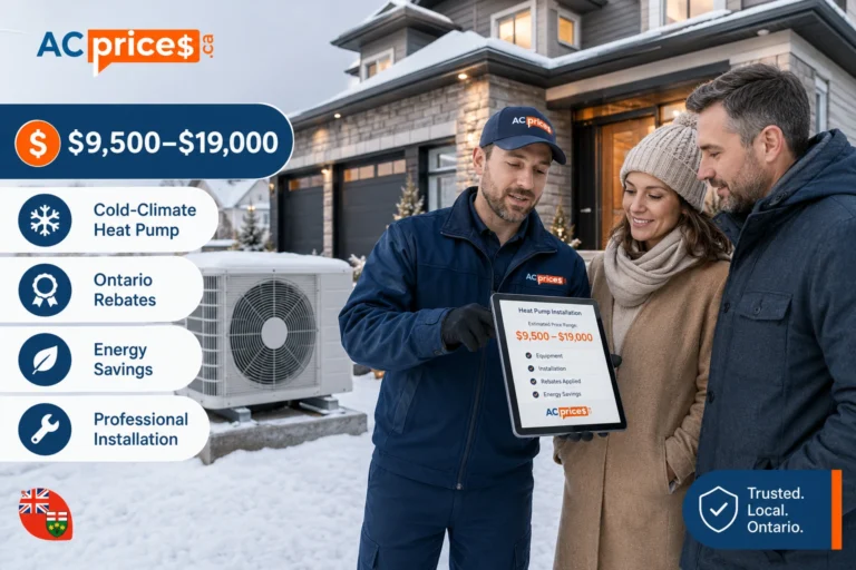 Heat Pump Installation Cost in Ontario